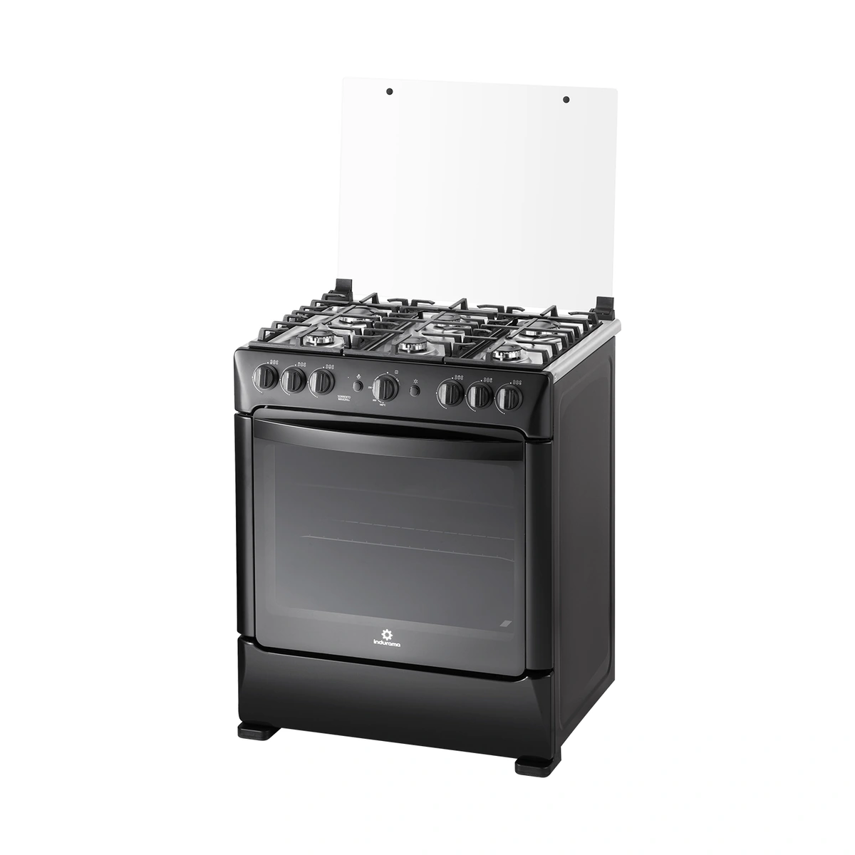 COCINA INDURAMA SORRENTO MAXIGRILL ZAFIRO NEGRA