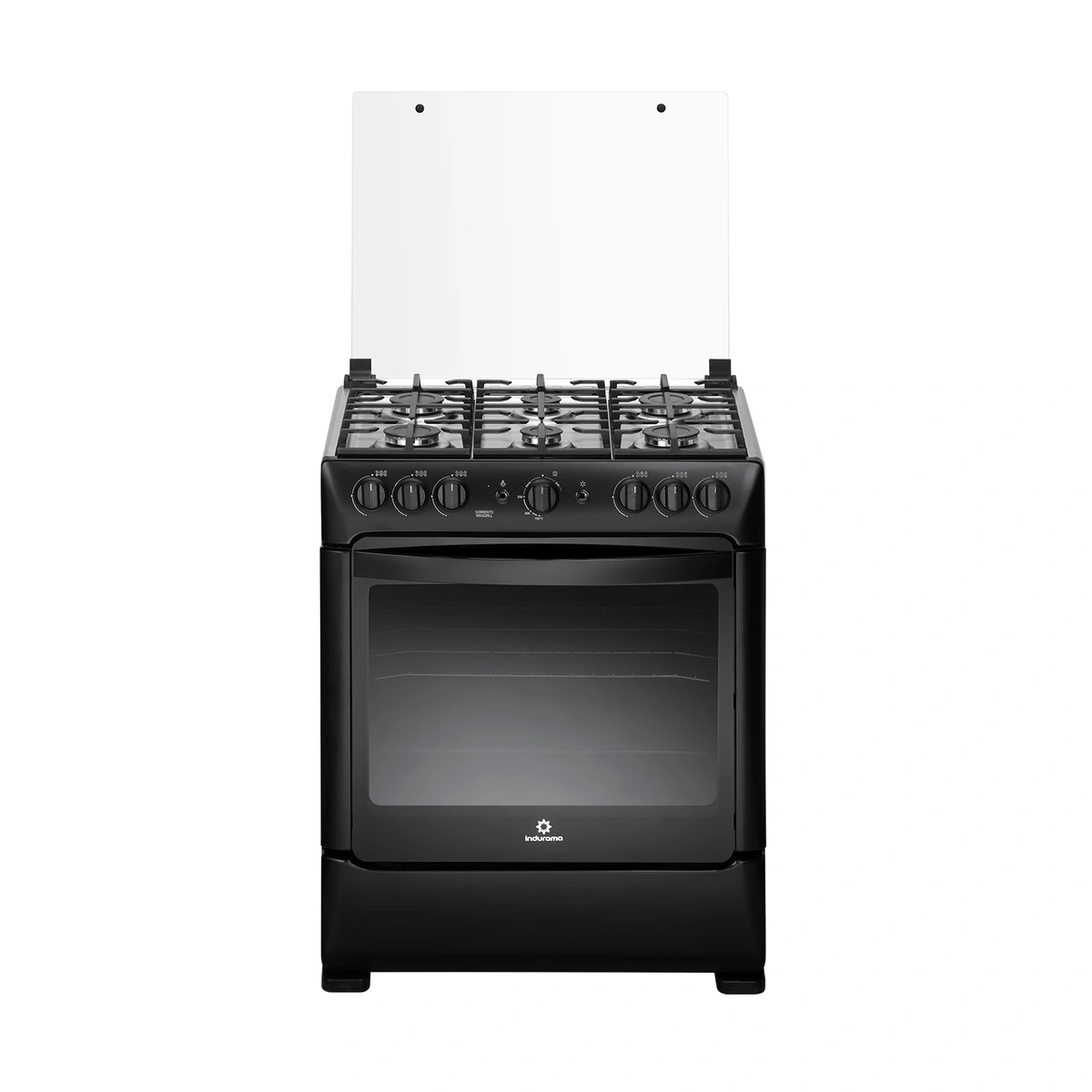COCINA INDURAMA SORRENTO MAXIGRILL ZAFIRO NEGRA