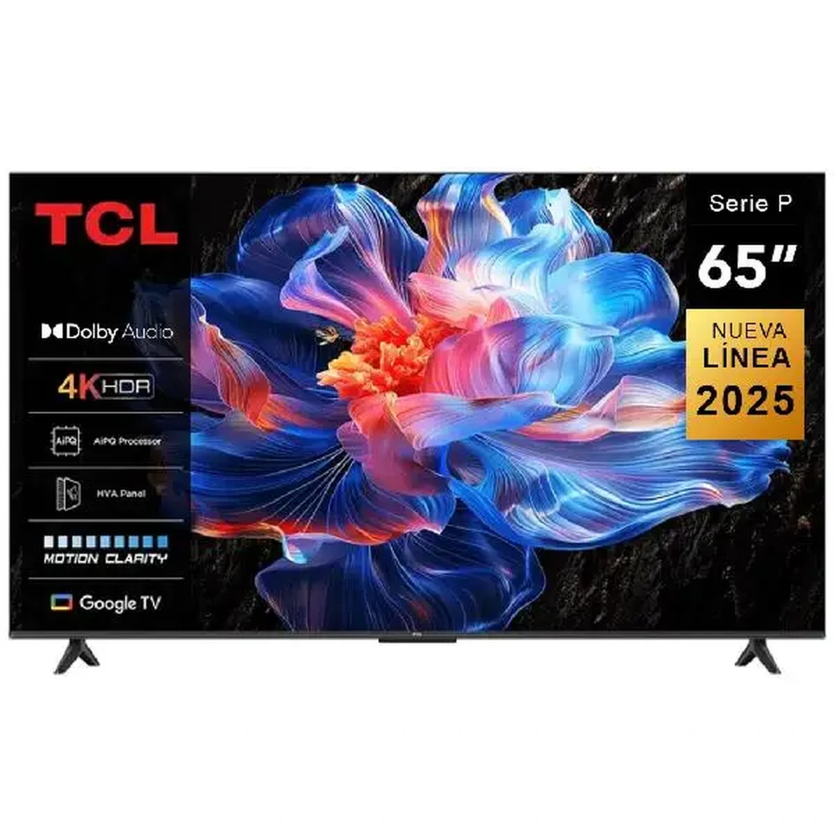 TELEVISOR 65” TCL 65P6K CBU GOOGLE TV