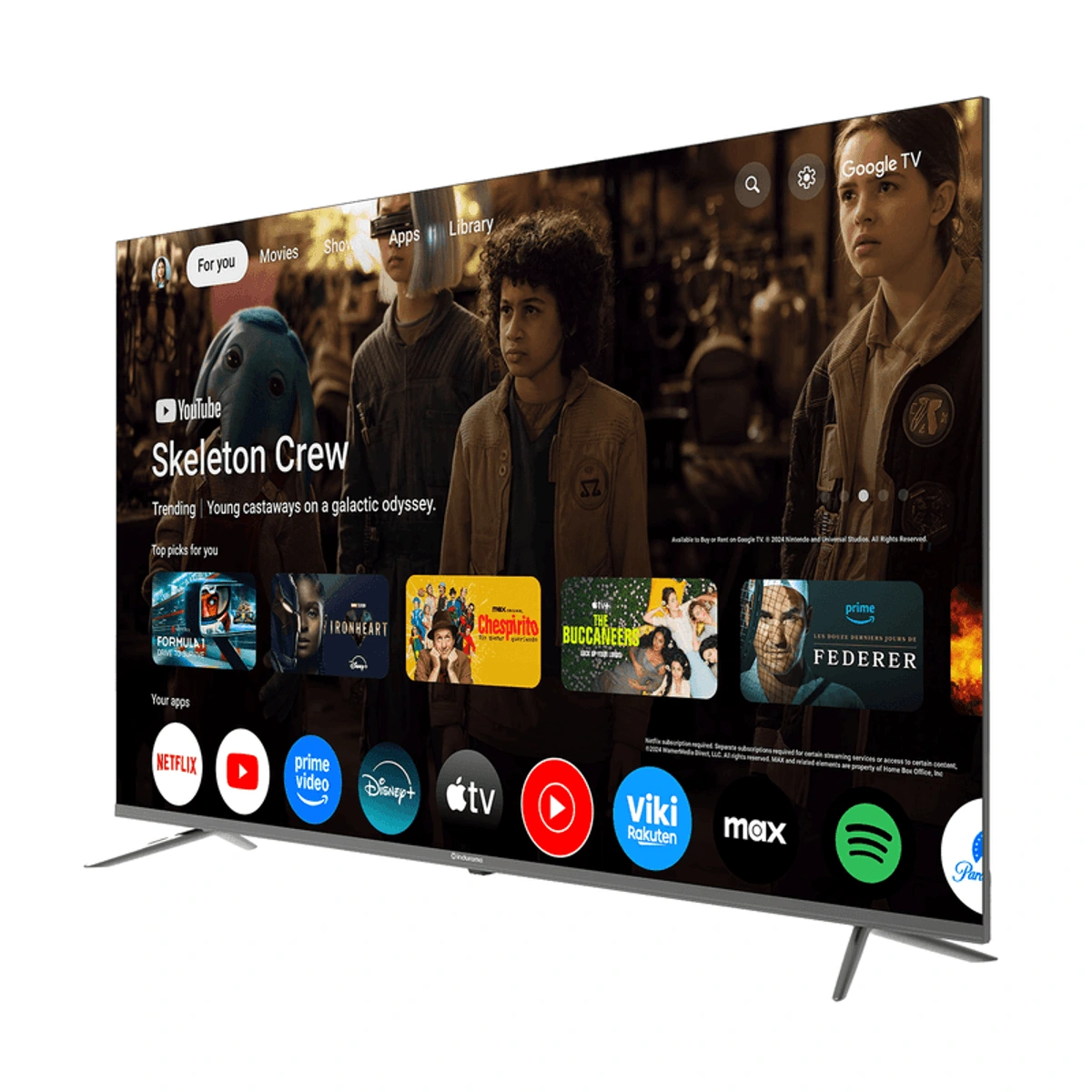 TELEVISOR 65” INDURAMA 65TIKGF5UHD